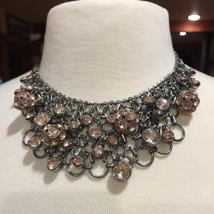 Statement bib necklace